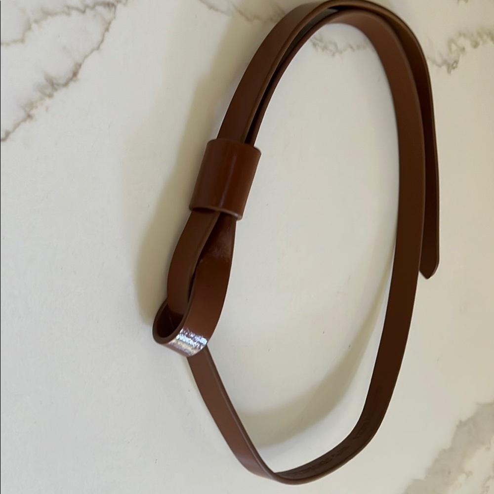 LOFT Brown Genuine Leather Belt